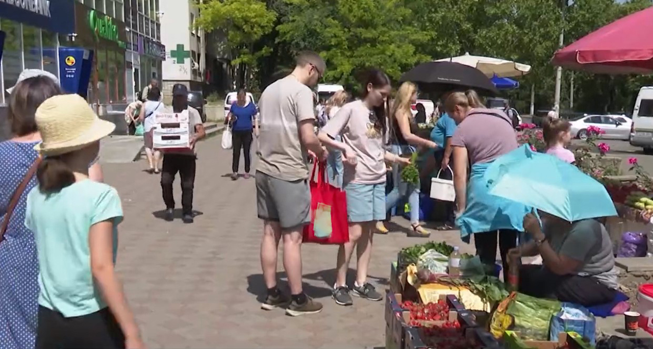 Scandal la un târg din capitală