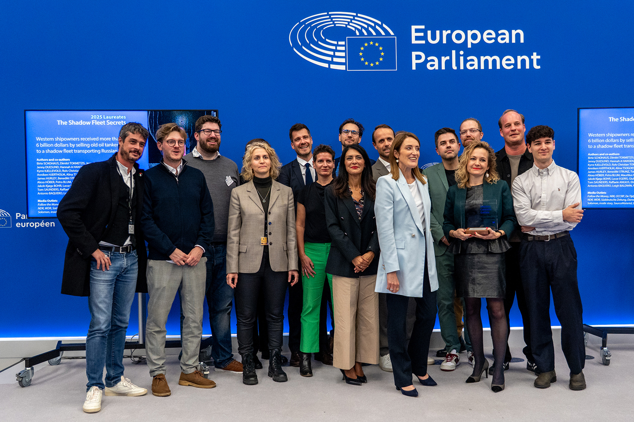 Flota-fantomă rusă, investigată de jurnaliști europeni: Premiul Daphne Caruana Galizia 2025