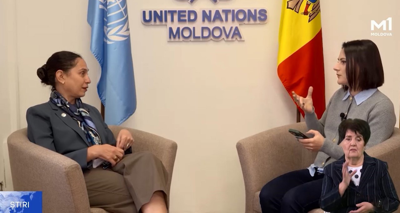 INTERVIEW | Yesim Oruc on Moldova 1 TV: EU accession – the foundation for achieving the UN's global goals