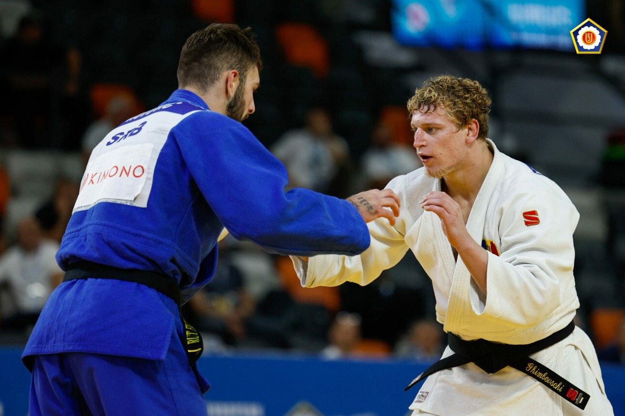 Judocanul Vadim Ghimbovschi, pe podium la Campionatele Europene de tineret