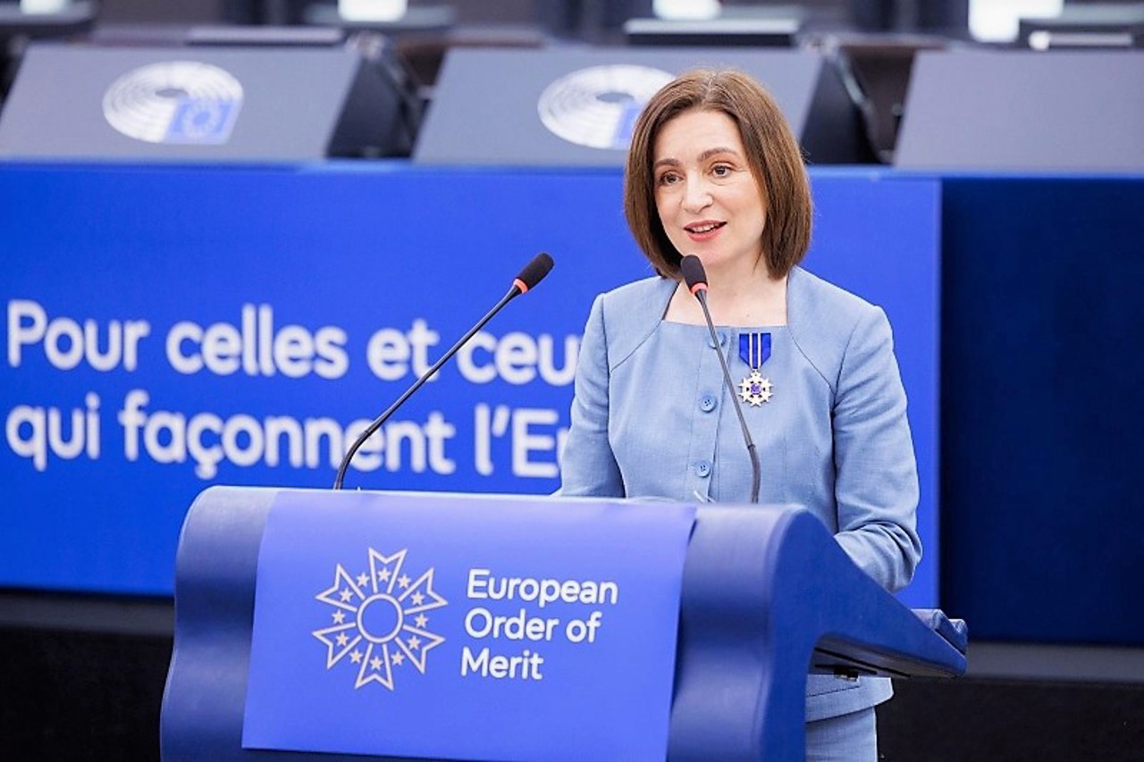 „Decizia ar trebui să fie la Bruxelles, nu la Moscova”. Maia Sandu își încheie turneul în susținerea parcursului european