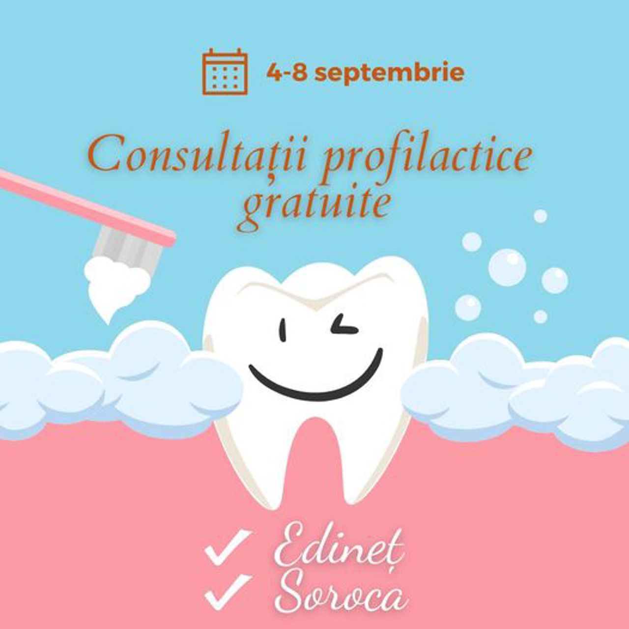  O echipă mobilă de medici oferă consultații stomatologice gratuite, acoperite de CNAM, pentru copiii din raioanele Edineț și Soroca