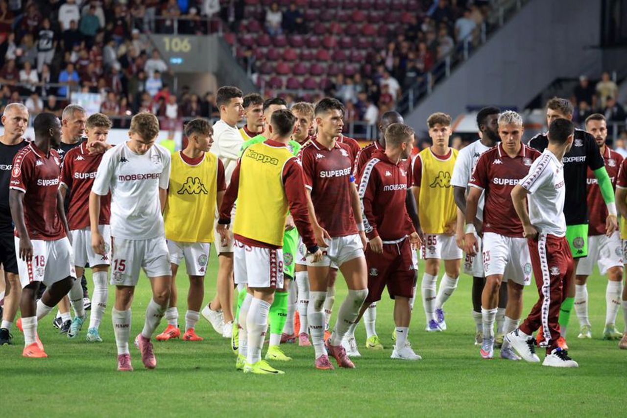Rapid București a suferit prima înfrângere în Superliga românească de fotbal 