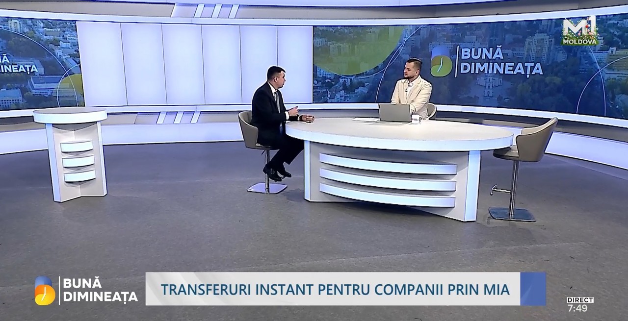 Sistemul MIA Plăți Instant, tot mai solicitat de companii: în prima zi au fost efectuate 90 de tranzacții, a doua zi - dublu