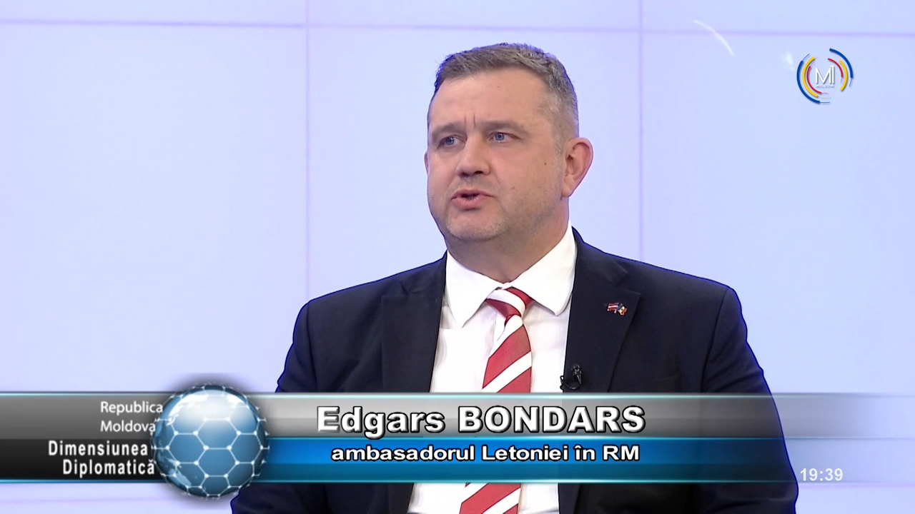 „Dimensiunea Diplomatică” //26.02.2024 / Edgars BONDARS, Ambasadorul Letoniei în Republica Moldova
