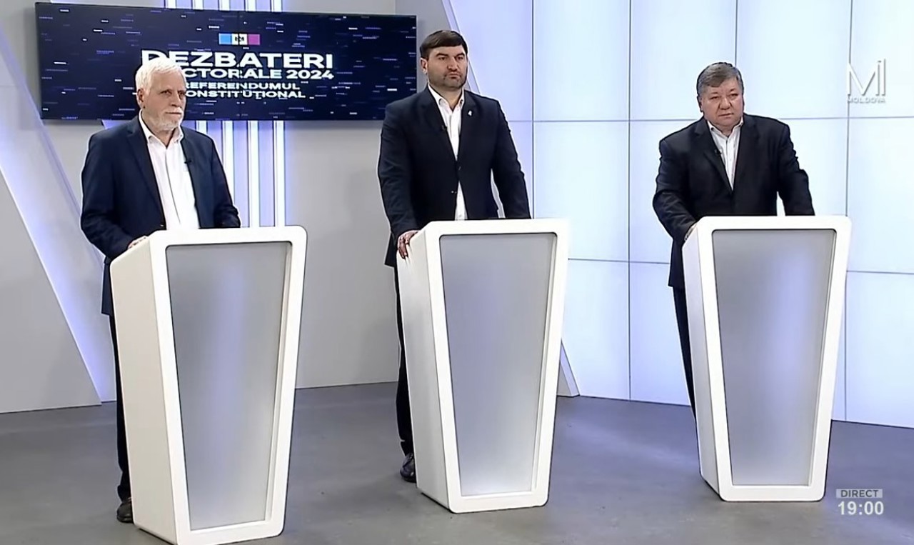 Electoral debates for the republican constitutional referendum on Moldova 1 TV