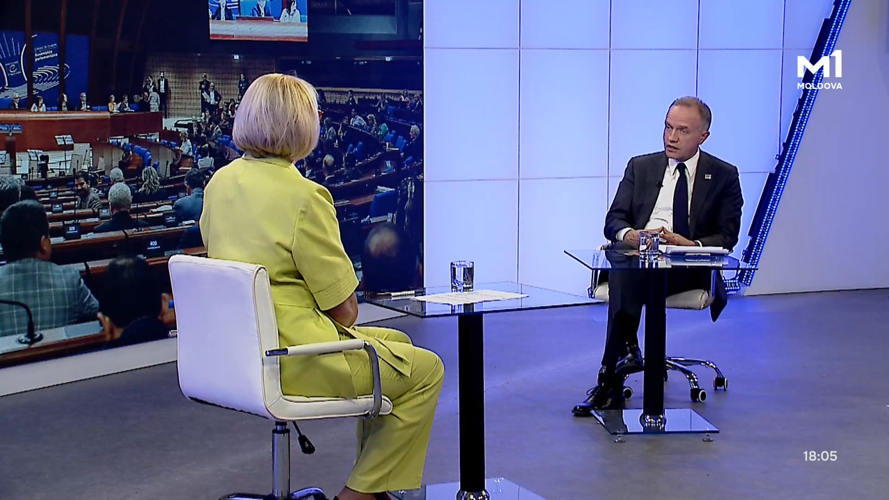 „Dimensiunea Diplomatică” //  Falk Lange, șeful Oficiului Consiliului Europei la Chișinău 