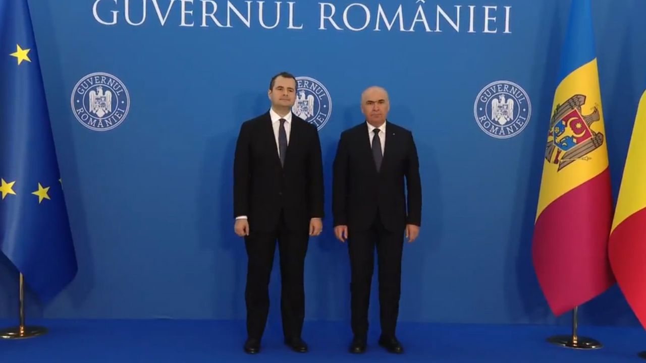 Prima vizită externă a lui Vasile Tofan: Premierul R. Moldova, primit de Ilie Bolojan la București: „Ne dorim să aprofundăm această relație”