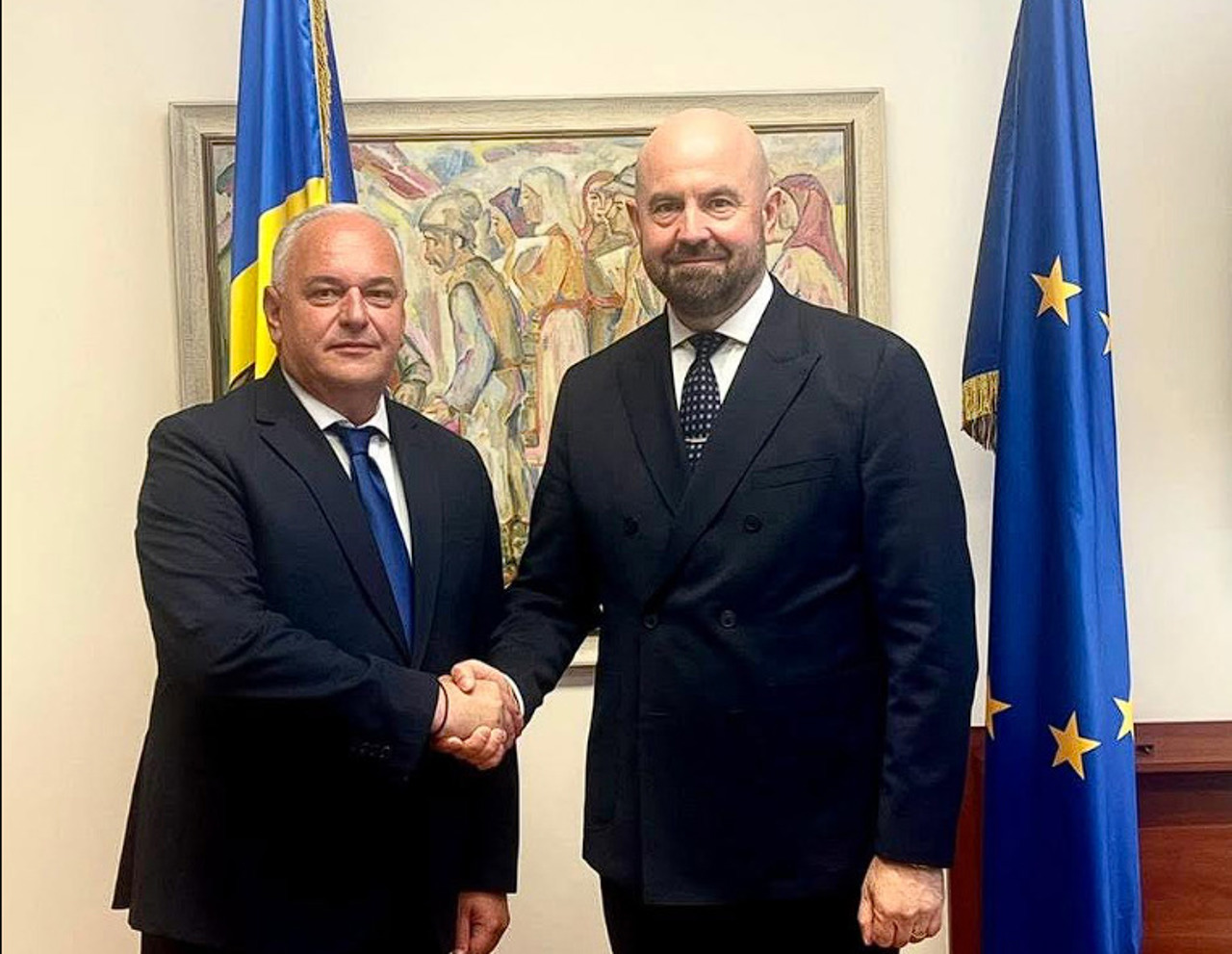 Chișinăul și Kievul discută noi proiecte de transport și măsuri împotriva „flotei fantomă” a Rusiei