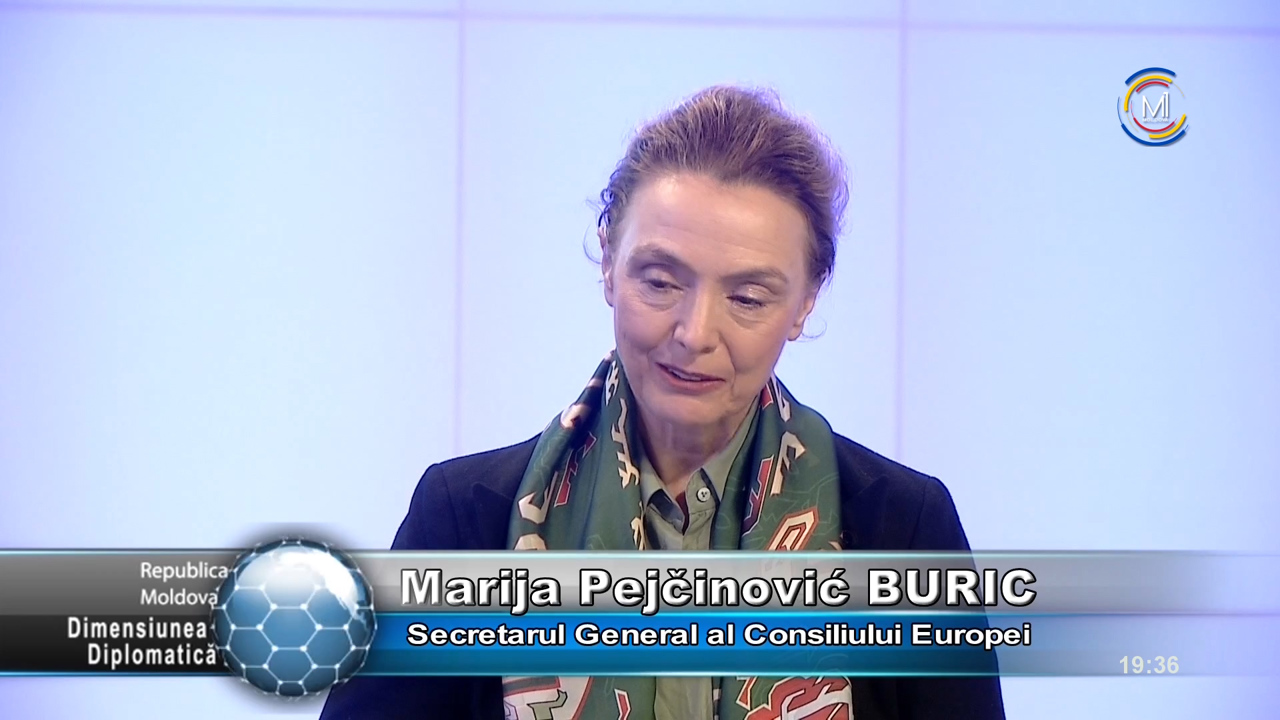 „Dimensiunea Diplomatică” din 3 aprilie 2023/ Marija Pejčinović Burić, Secretarul General al Consiliului Europei, 
