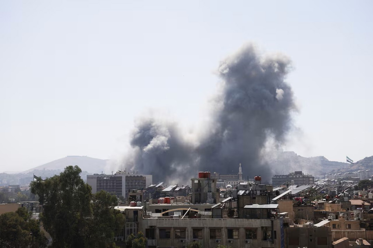  Israelul a lovit clădirea Ministerului Apărării din Siria. Două persoane, rănite 