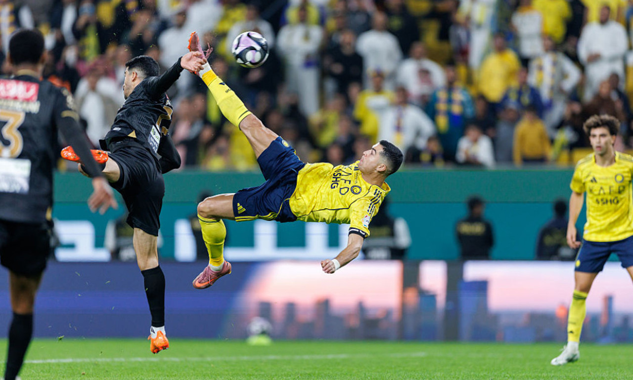 Cristiano Ronaldo a marcat un gol antologic în campionatul de fotbal al Arabiei Saudite 