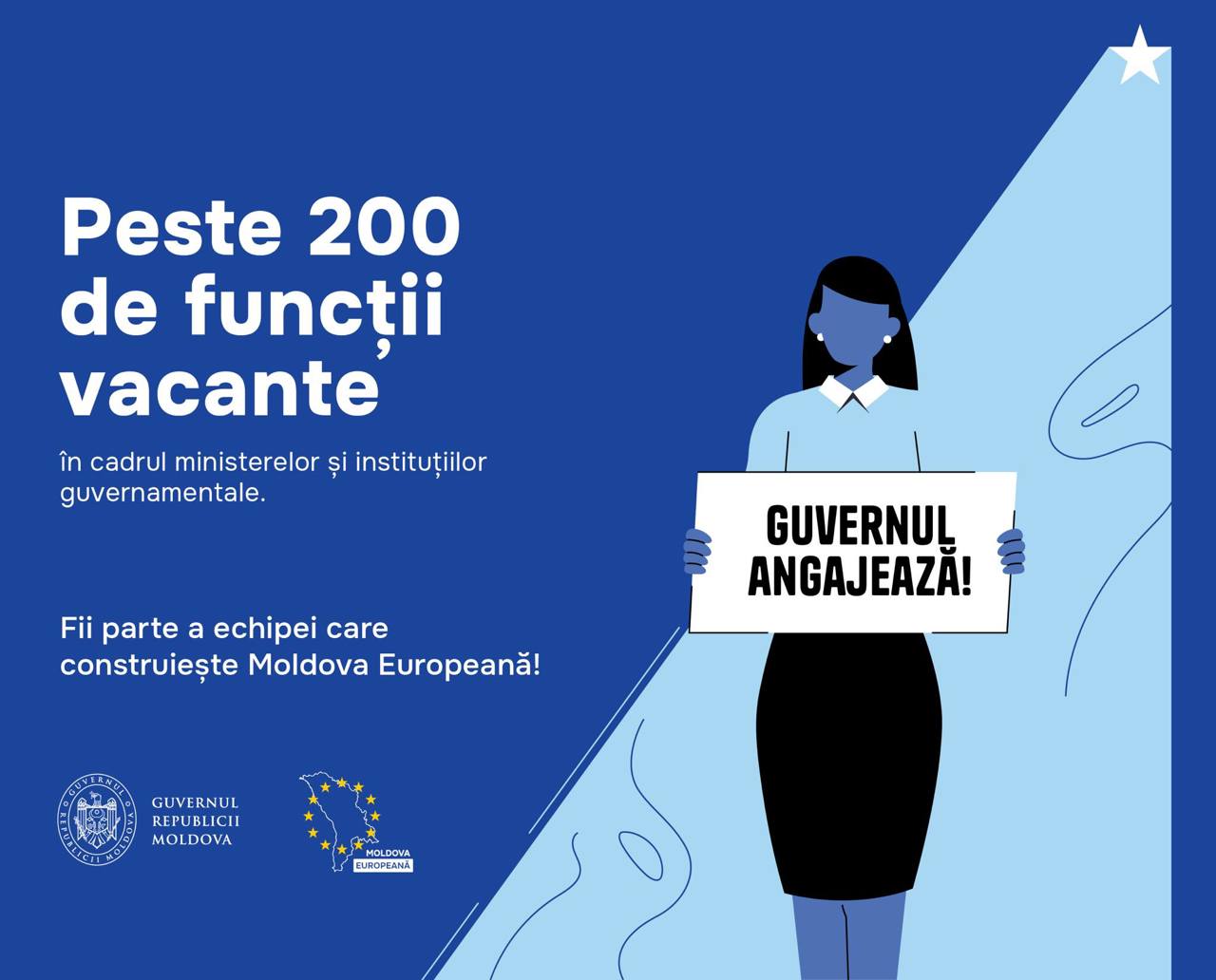 Guvernul anunță, la Târgul de cariere, peste 200 de funcții vacante în serviciul public 
