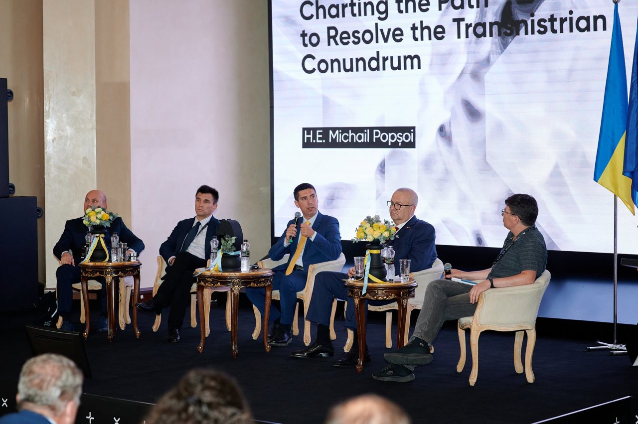 Mihai Popșoi, at the Security Forum in Odessa: The future of the Republic of Moldova and the Transnistrian region will be in the EU