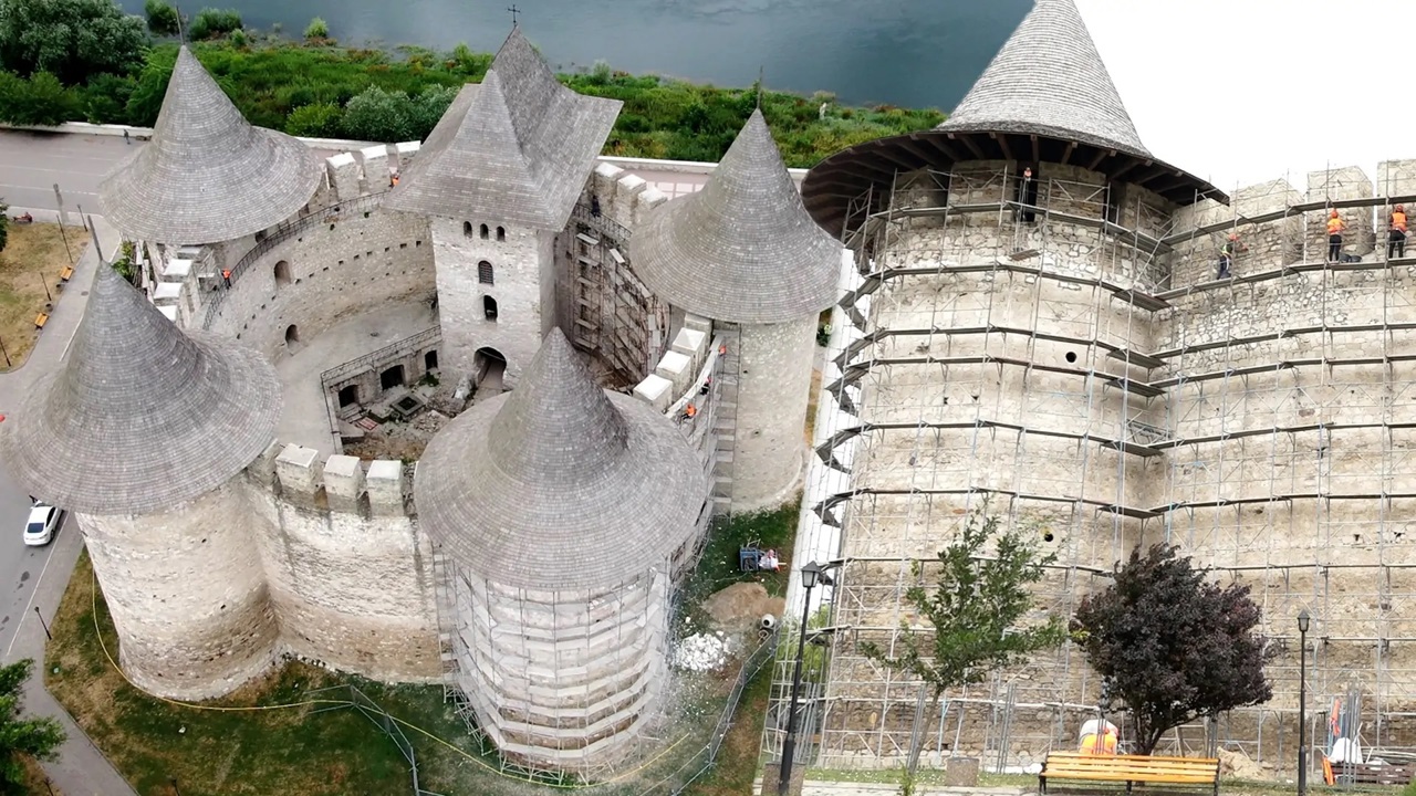 Реконструкция Сорокской крепости: На данном этапе внедряются нанотехнологии для сохранения здания