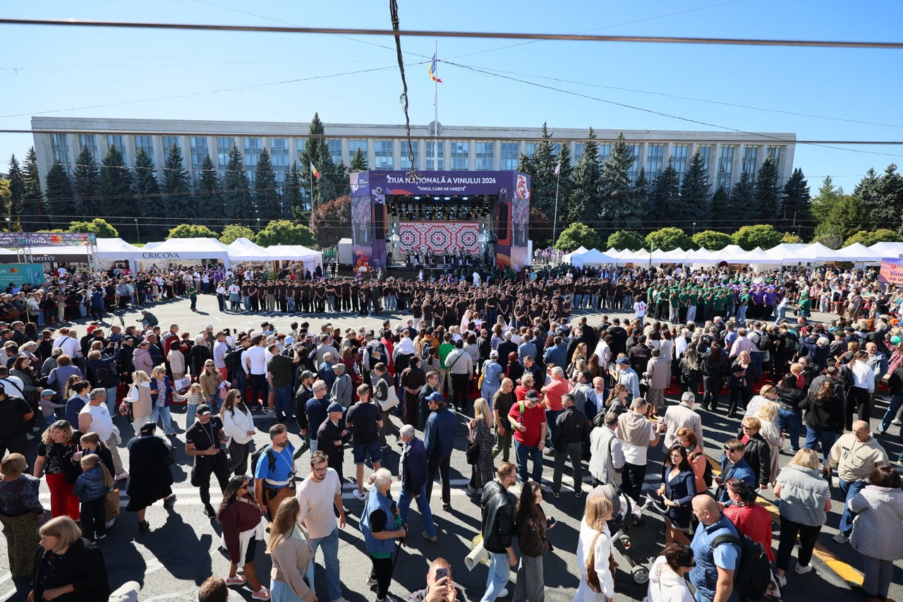 Tourists from over 30 countries celebrated International Wine Day in Chișinău