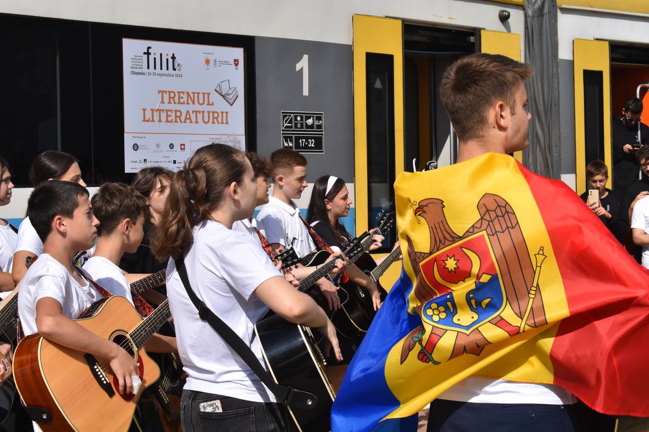 FILIT Chisinau festival starts with the "Literature Train"