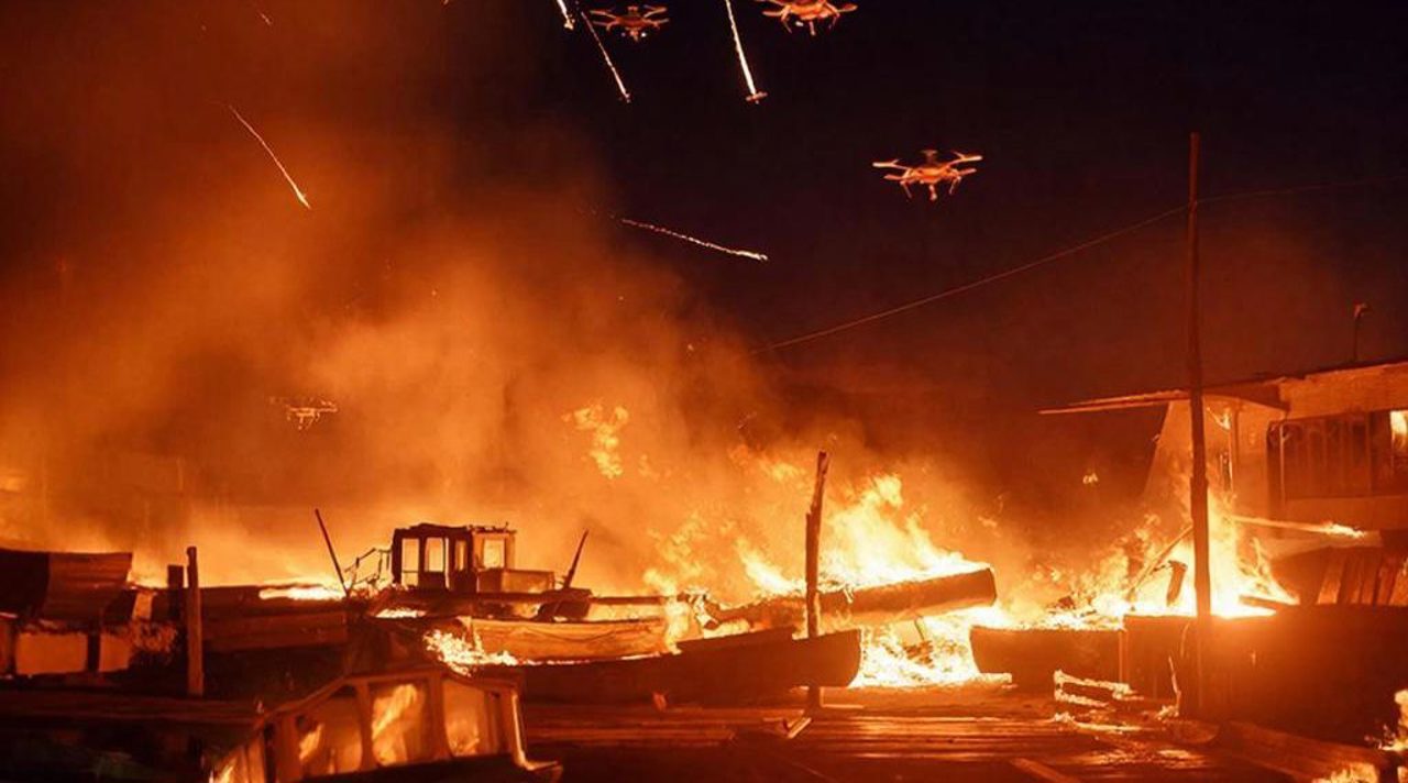 Două nave avariate după un atac cu drone în sudul Rusiei