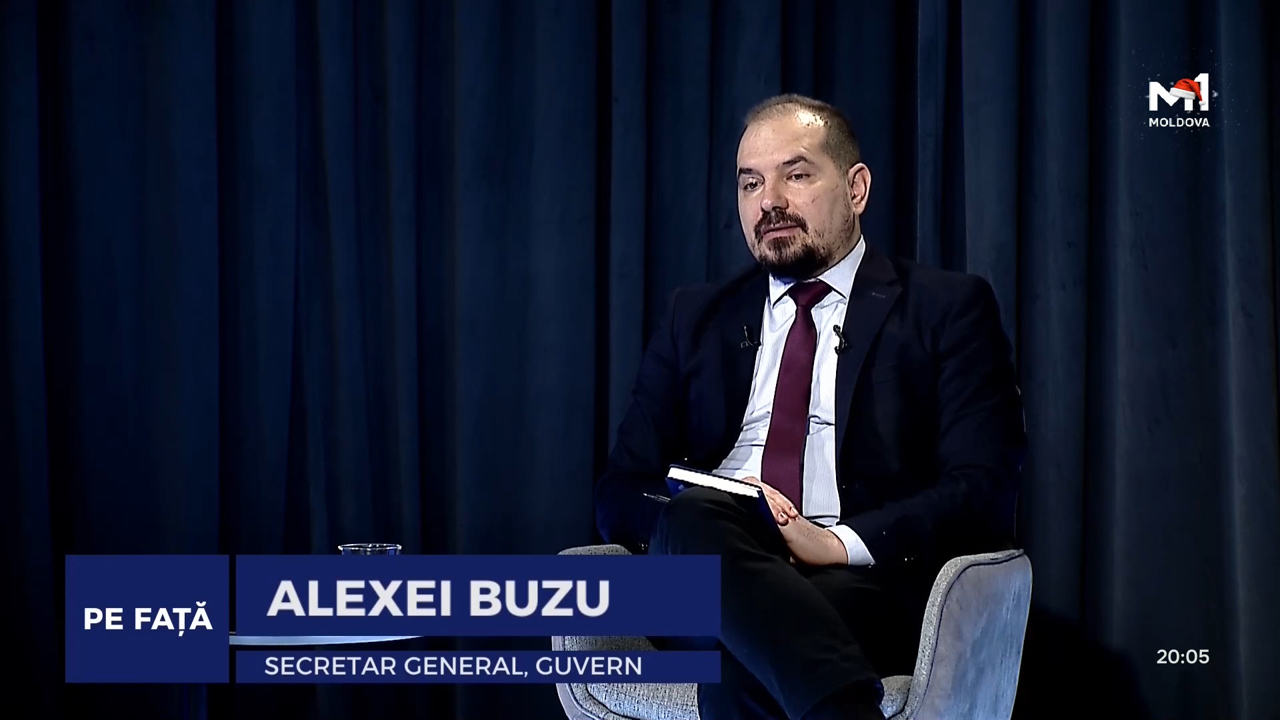 PE FAȚĂ cu Alexei Buzu, Secretarul general al Guvernulu // 13.01.2026