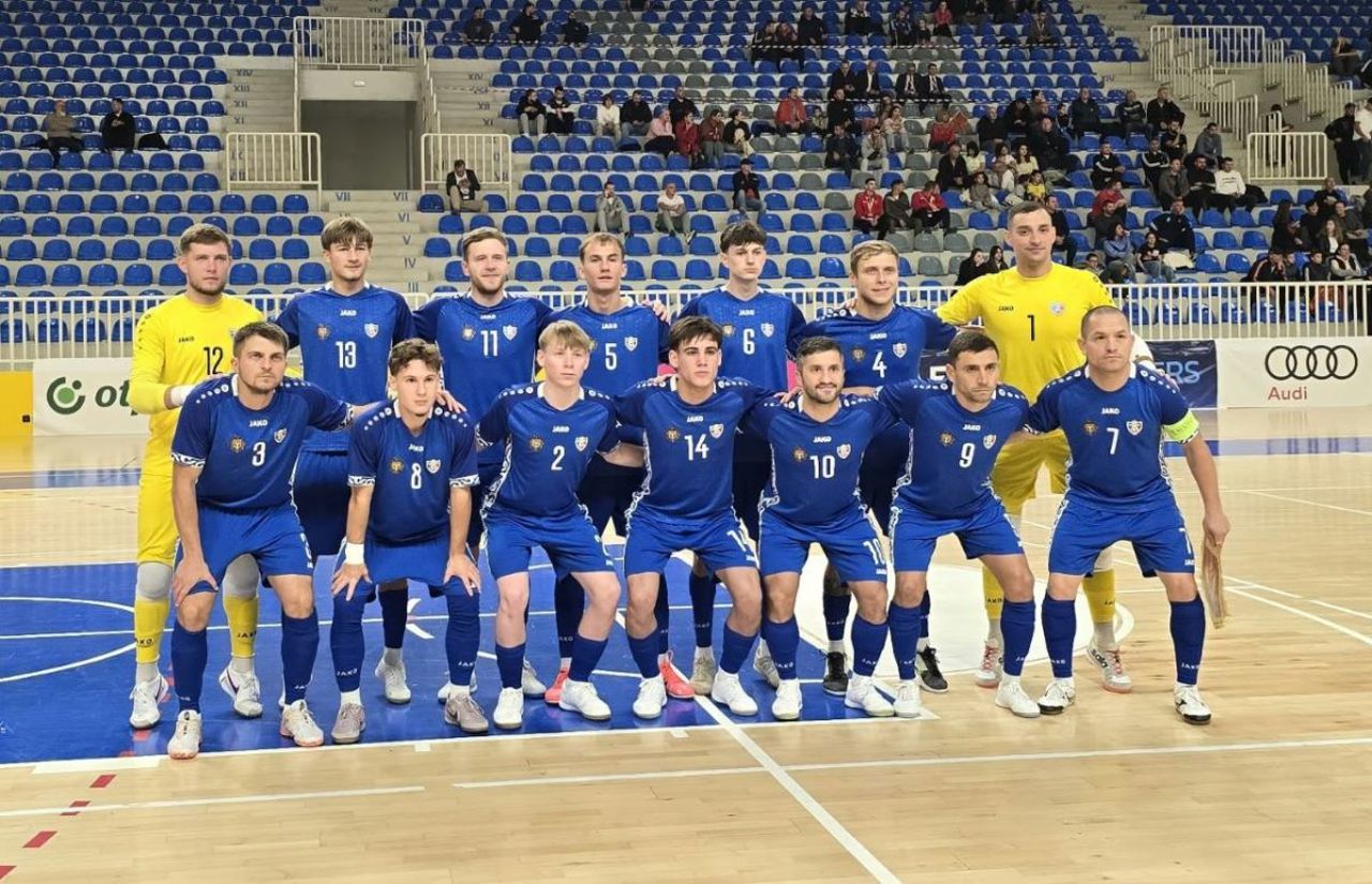 Fiasco la Podgorița: Echipa națională de fotbal în sală a Republicii Moldova a suferit o înfrângere categorică în debutul preliminariilor Campionatului Mondial 