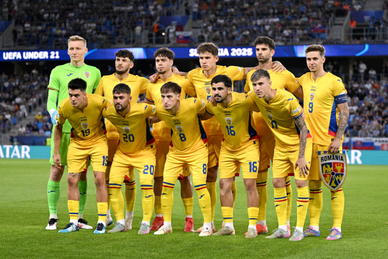 Echipa națională de tineret „sub 21 de ani” a României și-a încheiat fără victorie evoluția la Campionatul European de fotbal 