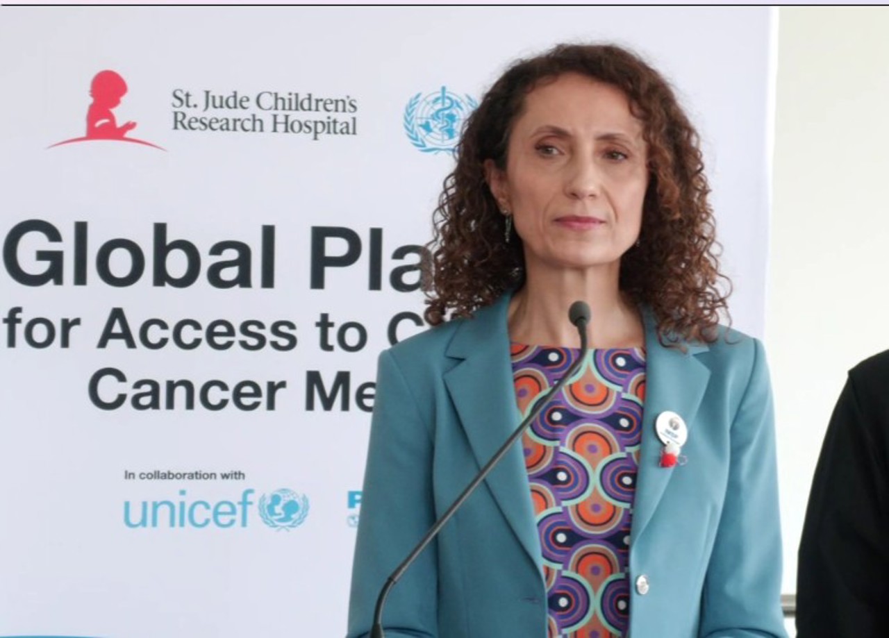 Reprezentanta de țară a Organizației Mondiale a Sănătății, Miljana Grbic