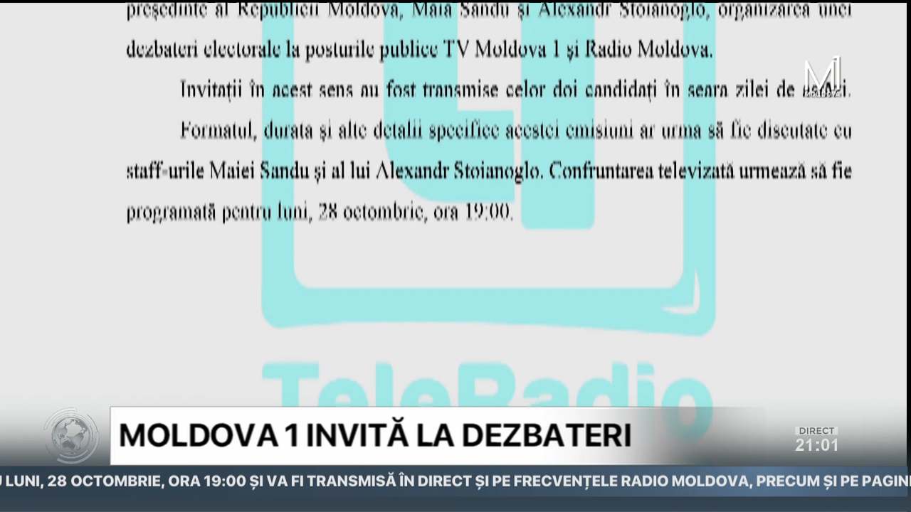 Moldova1 invită la dezbateri//Cecetați pentru votul vândut//Atac rusesc asupra Sumî//