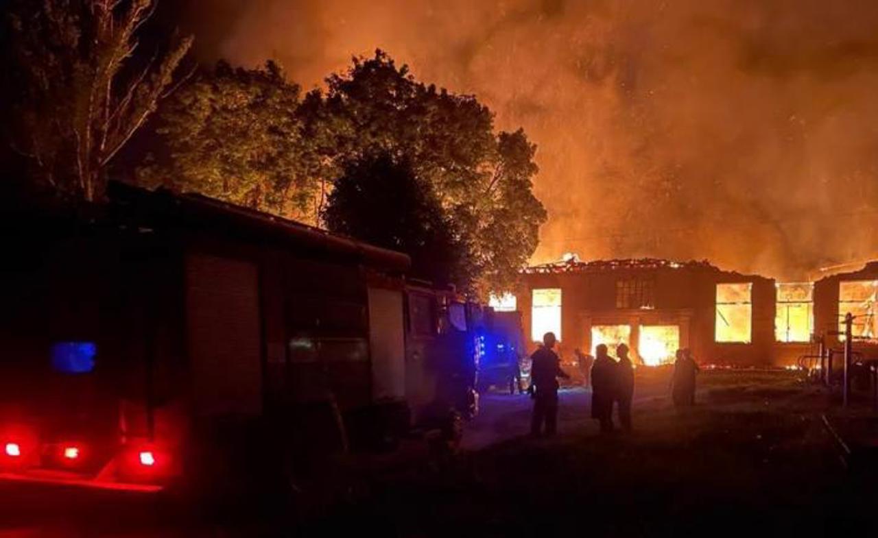 Un centru de transfuzie a sângelui din Ucraina, bombardat de ruși