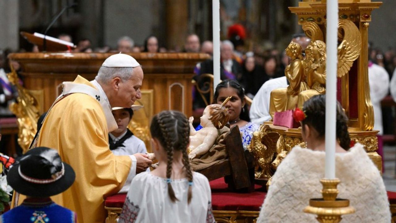 Papa Leon al XIV-lea, mesaj de Crăciun: Nașterea lui Isus, răspunsul lui Dumnezeu la violență