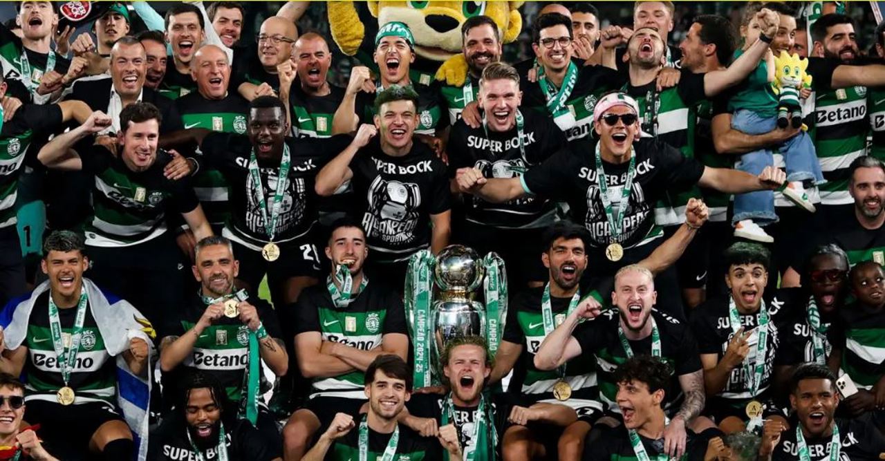 Sporting Lisabona a cucerit titlu de campioană a Portugaliei pentru a 21-a oară