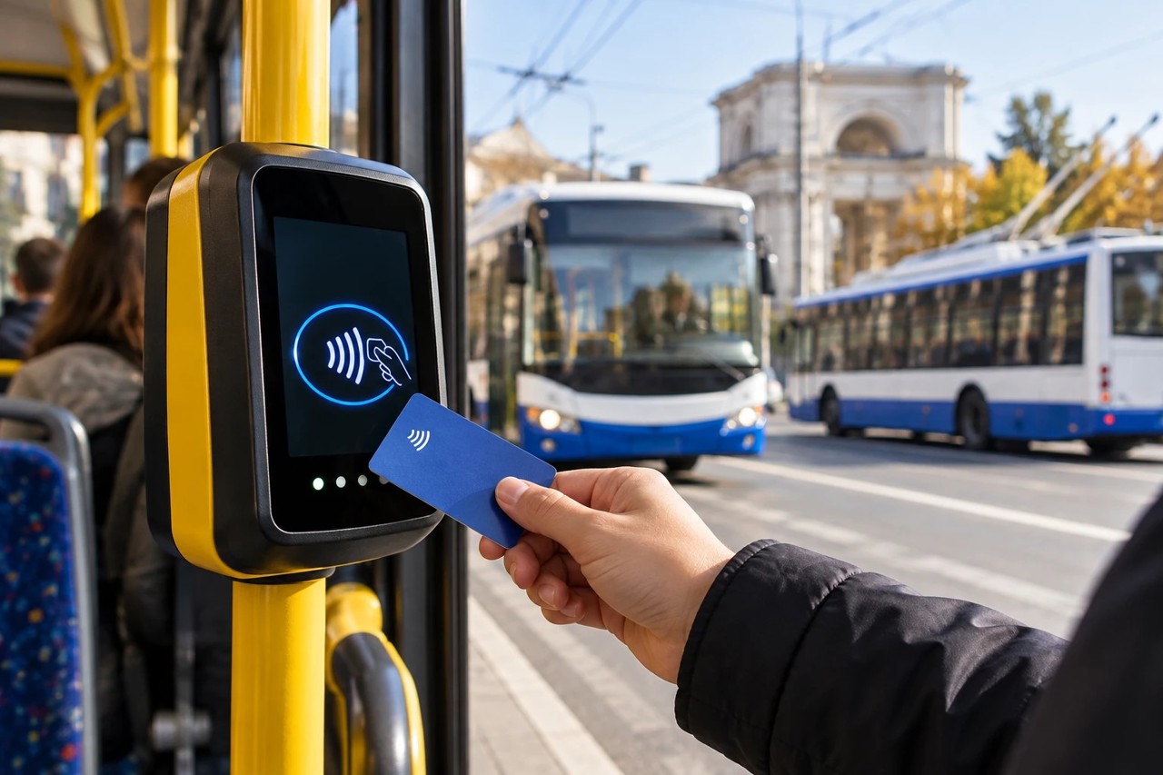 Chisinau adopts contactless ticketing for public transit 