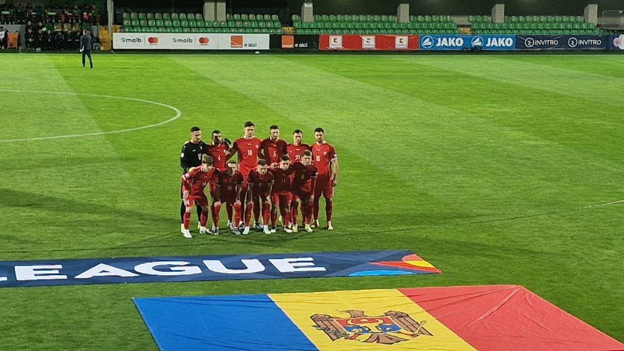 LIVE TEXT | Fotbal | Liga Națiunilor: Republica Moldova - Insulele Feroe. După prima repriză, „tricolorii” sunt conduși cu 0-1