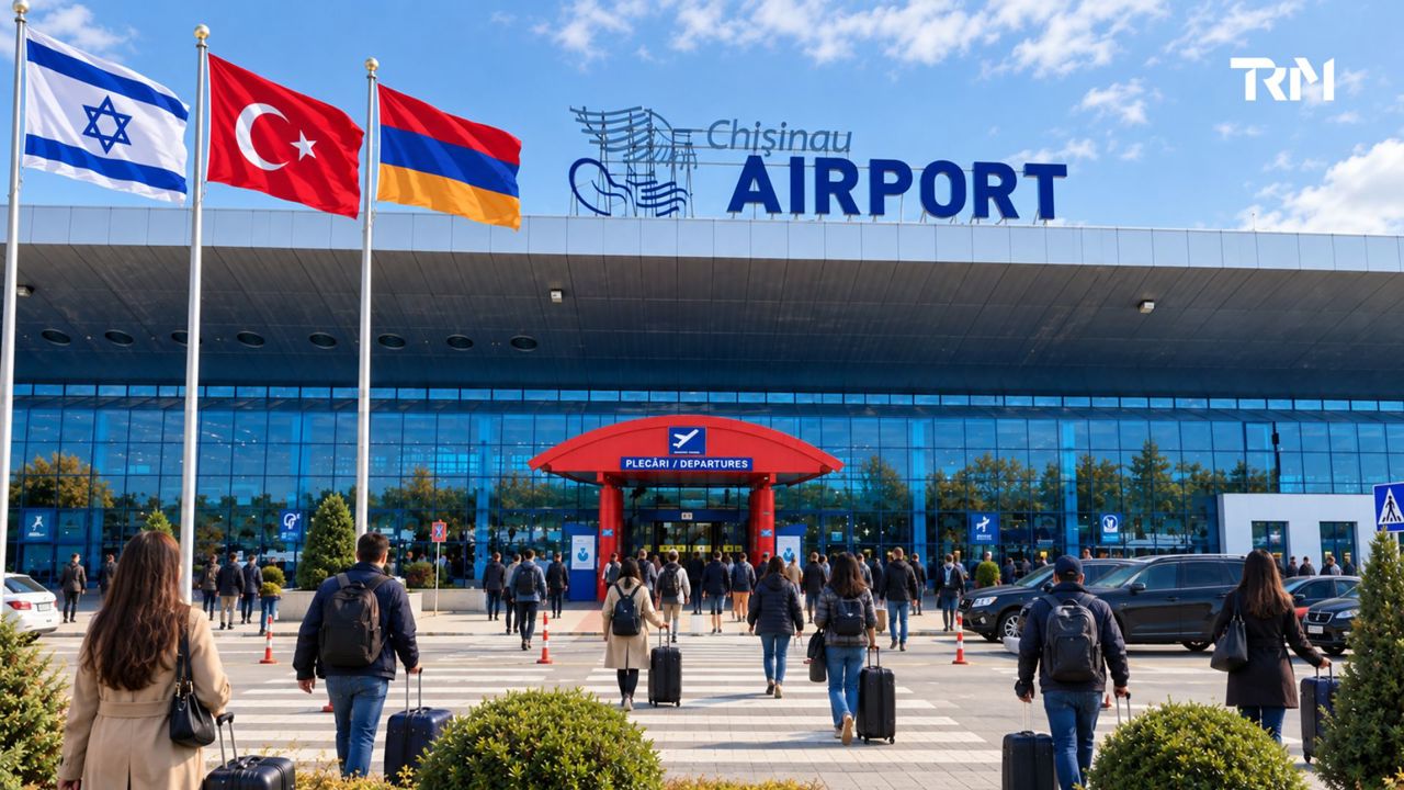Număr-record de pasageri la aeroportul din Chișinău, în septembrie: Tel Aviv, Istanbul și Erevan, în topul destinațiilor