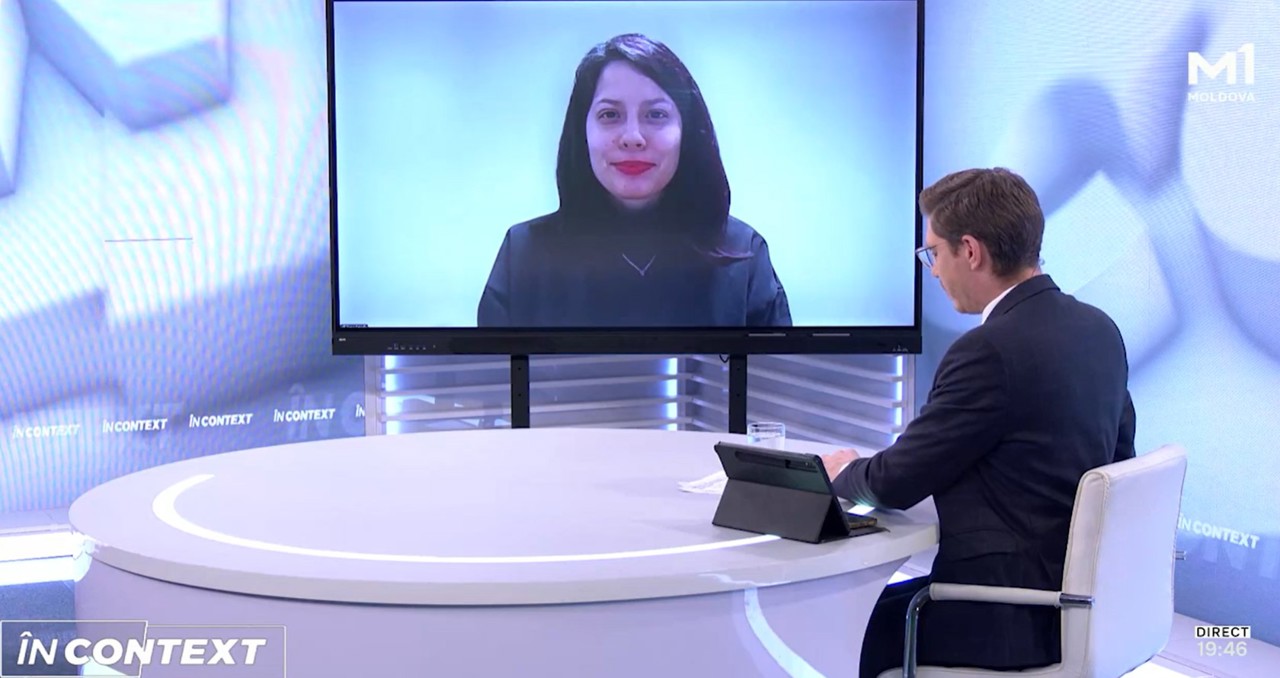 Tana Foarfă, la Moldova 1: Aderarea R. Moldova la UE - o chestiune „de când, nu de dacă” 