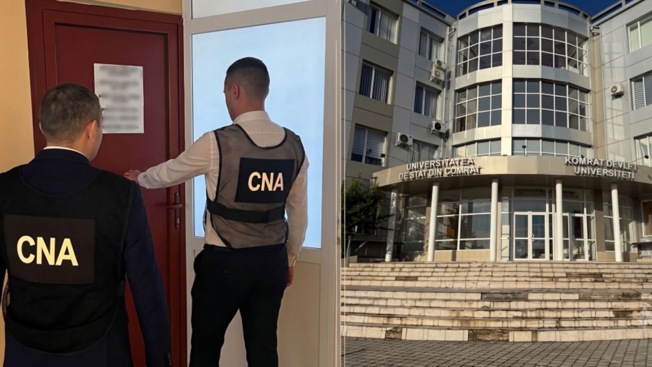 Interceptări CNA: Doi decani din Comrat, reținuți într-un dosar de corupție. Rectorul, cercetat în stare de libertate