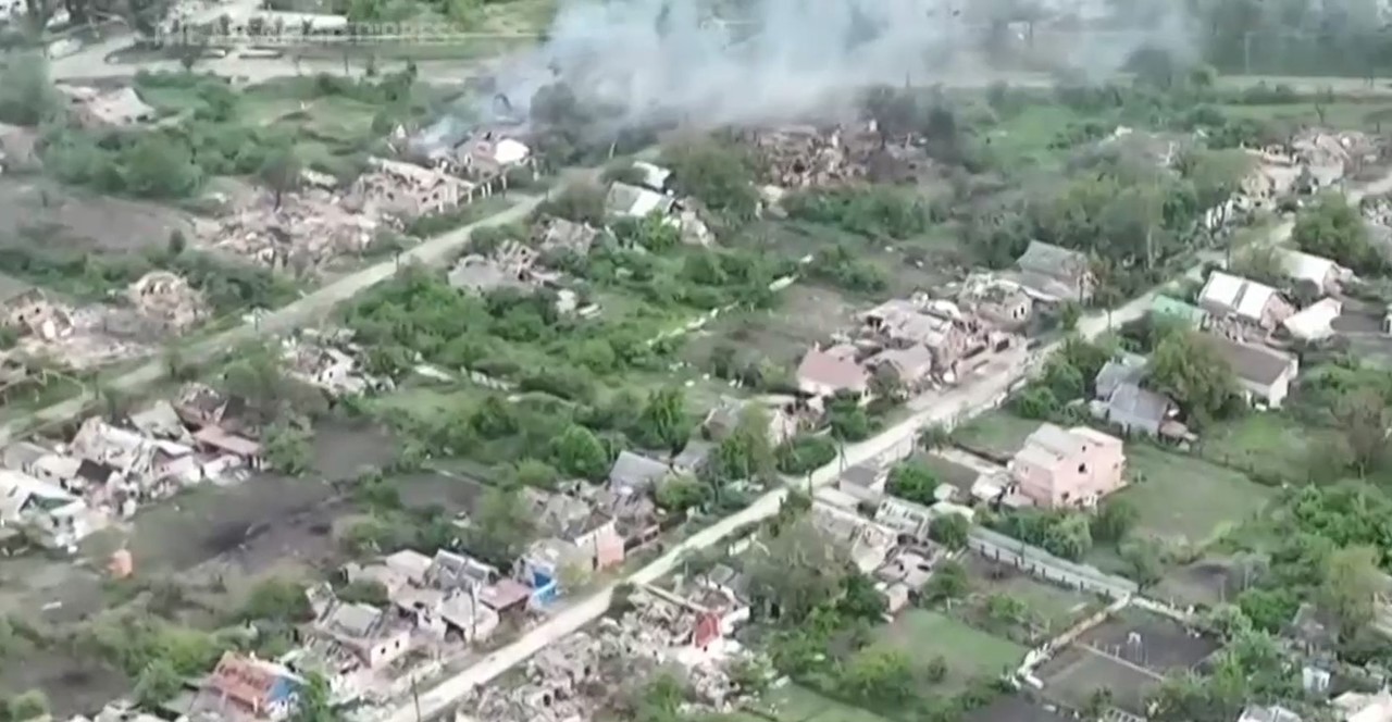 Ukraine Village Ravaged, Kyiv Strikes Back with US Rockets