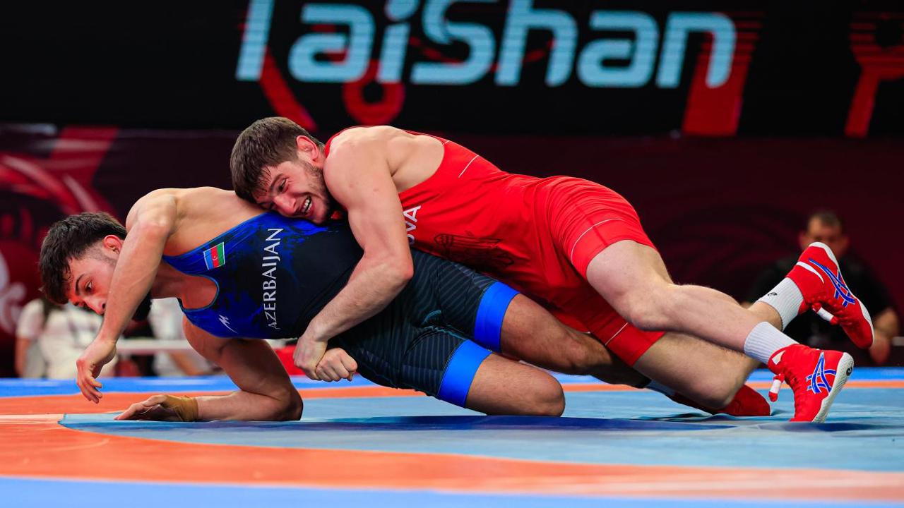 Moldovan wrestler Vitalie Eriomenco wins gold at U23 European Championships in Serbia