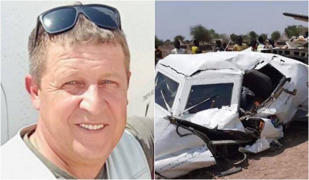 A Moldovan dies in a plane crash in Sudan