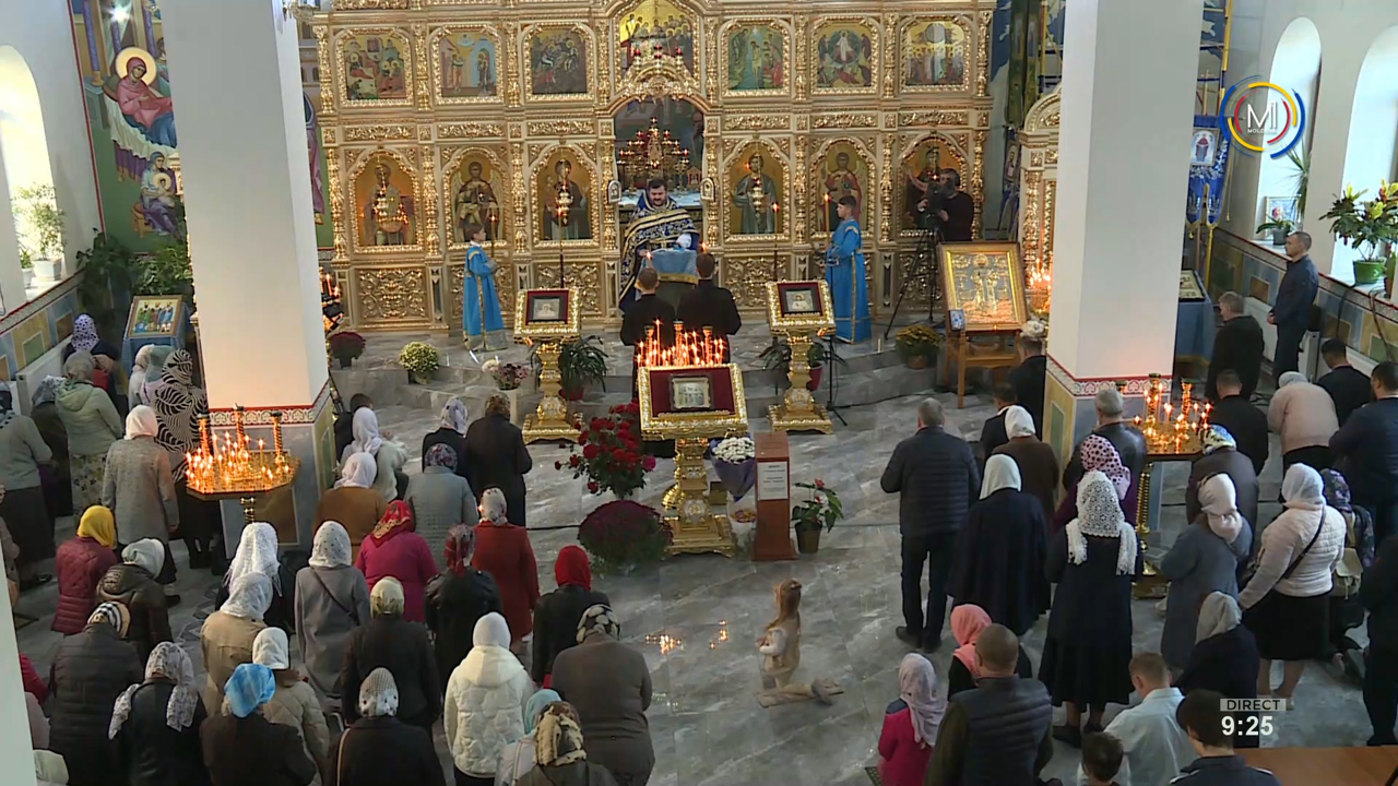 Transmisiune în direct cu ocazia sărbătorii ,,Acoperământul Maicii Domnului”. Hramul orașului Chișinău