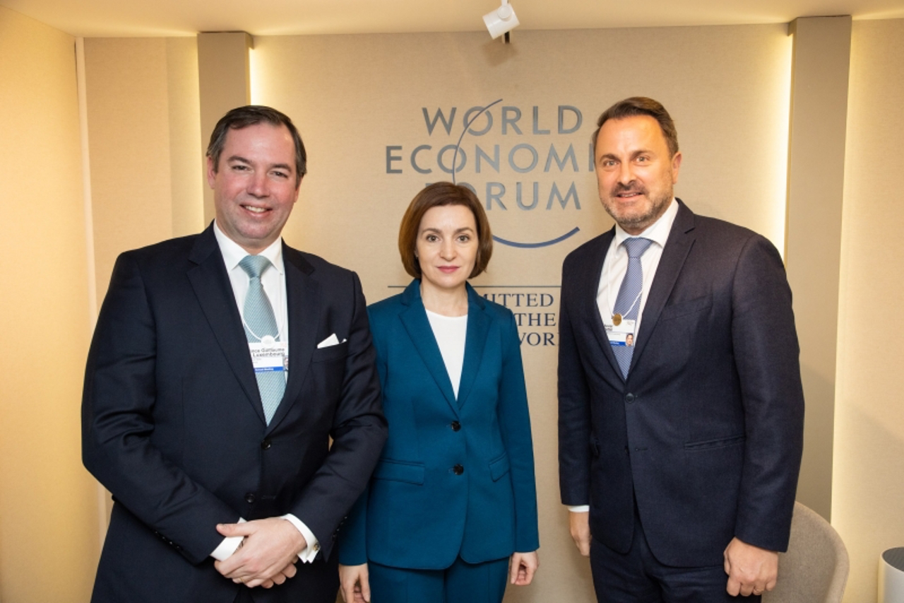 Maia Sandu at Davos: The Republic of Moldova can survive as a democracy only in the EU