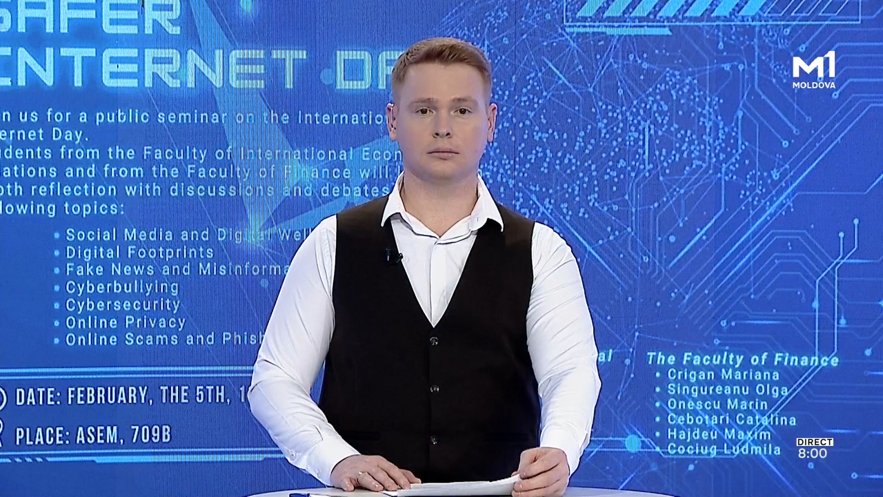 Știri (08:00) din 10 februarie 2026 cu Bogdan Nigai