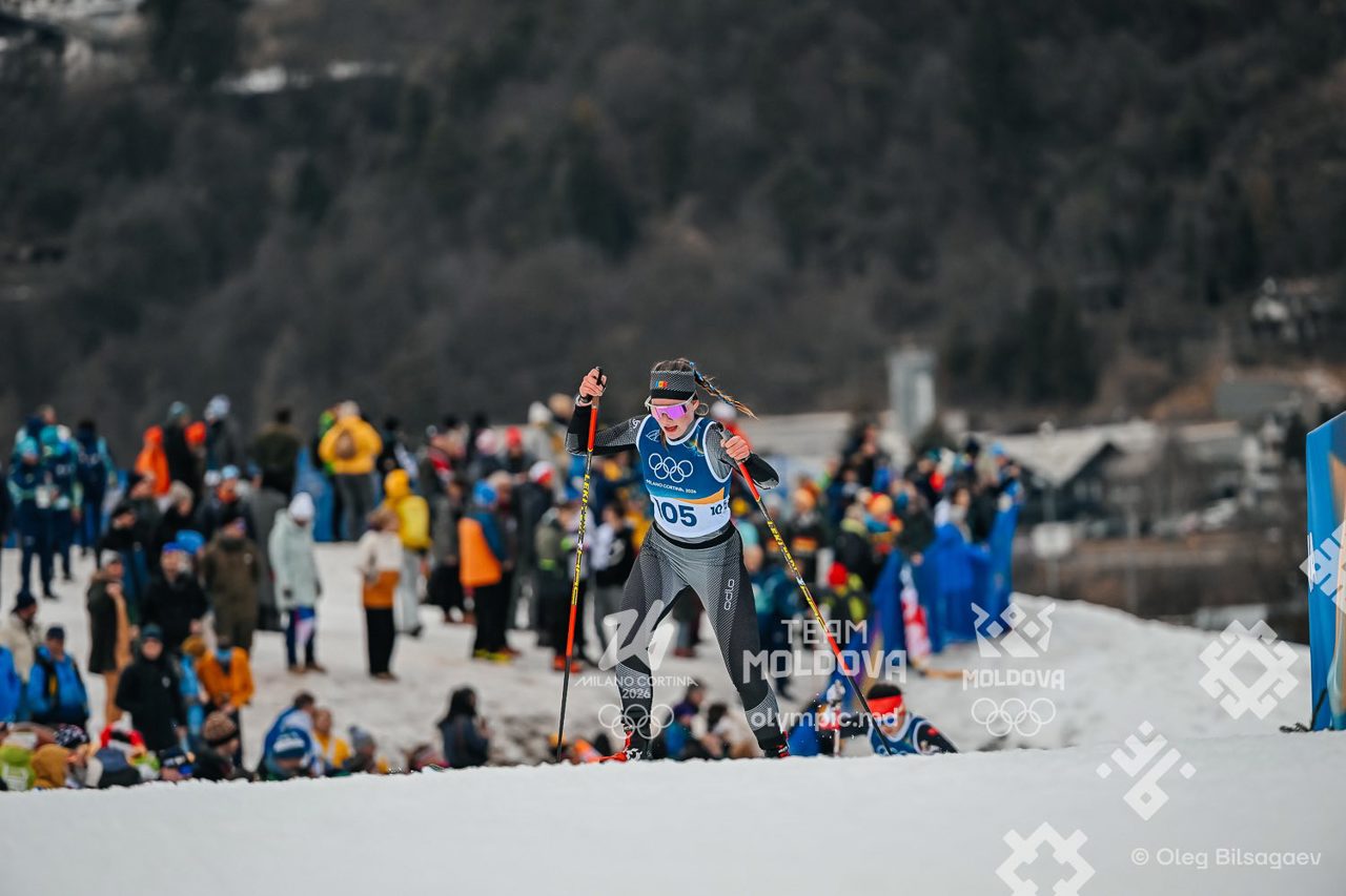 Elizaveta Hlusovici s-a clasat pe locul 104 în proba de schi fond la Jocurile Olimpice 
