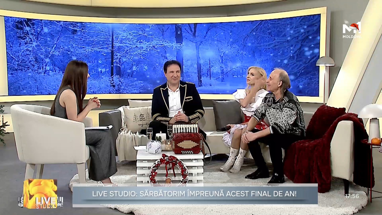 LIVE STUDIO. Program de divertisment // 31.12.2025