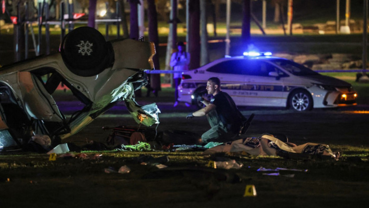 Tel Aviv: One tourist killed and seven wounded in car-ramming attack