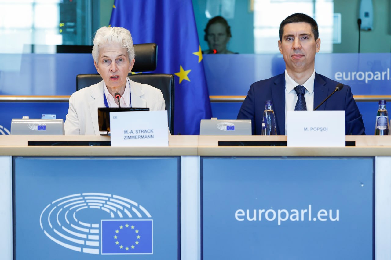 Mihai Popșoi, discuții în Parlamentul European: „Securitatea R. Moldova este parte a securității europene”