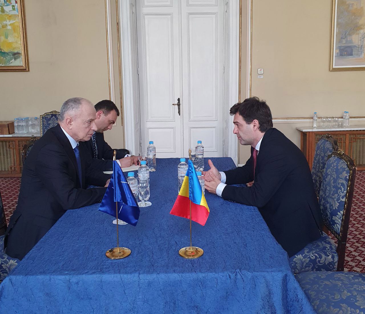 Nicu Popescu, meeting Mircea Geoană: "Neutrality of the Republic of Moldova does not mean isolation"