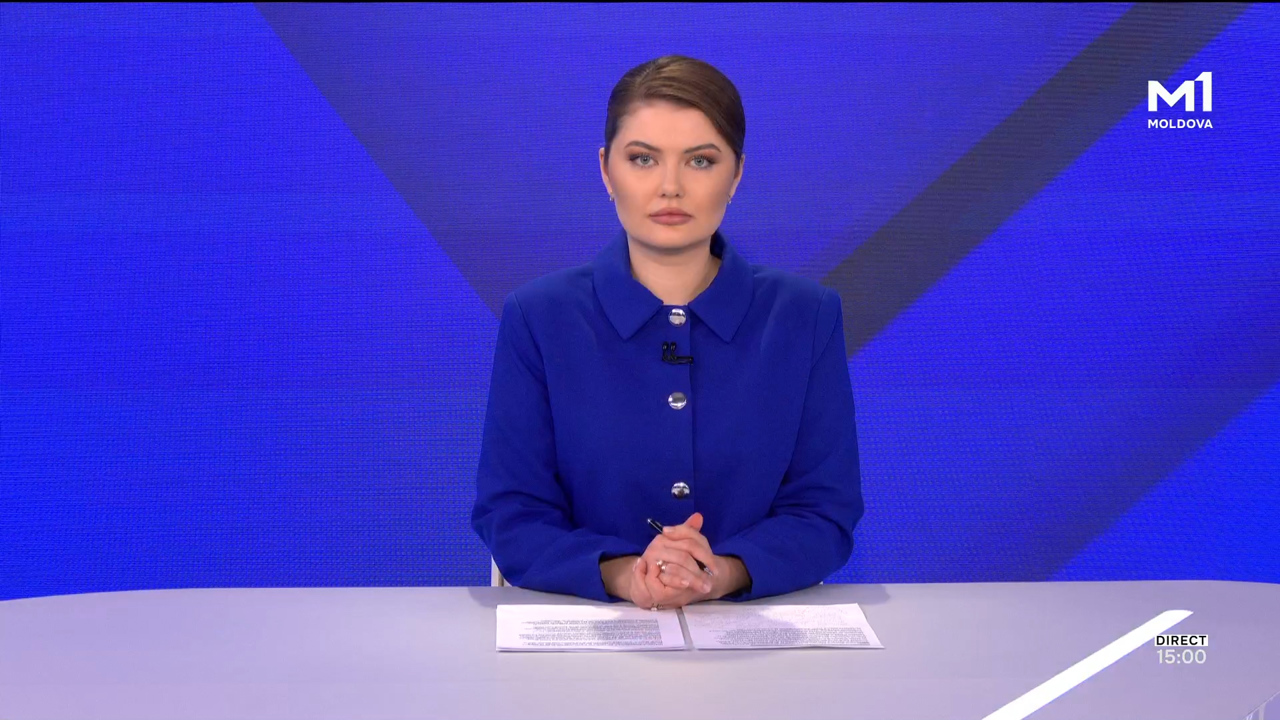 Știri (15:00) din 24 aprilie 2026, cu Corina Gamurari
