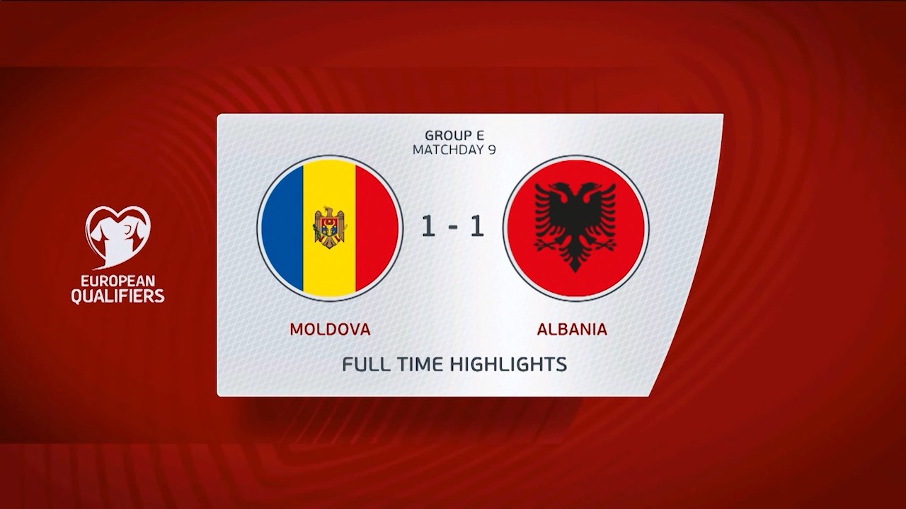 Moldova : Albania, Calificări Campionatul European 24', 17.11.2023