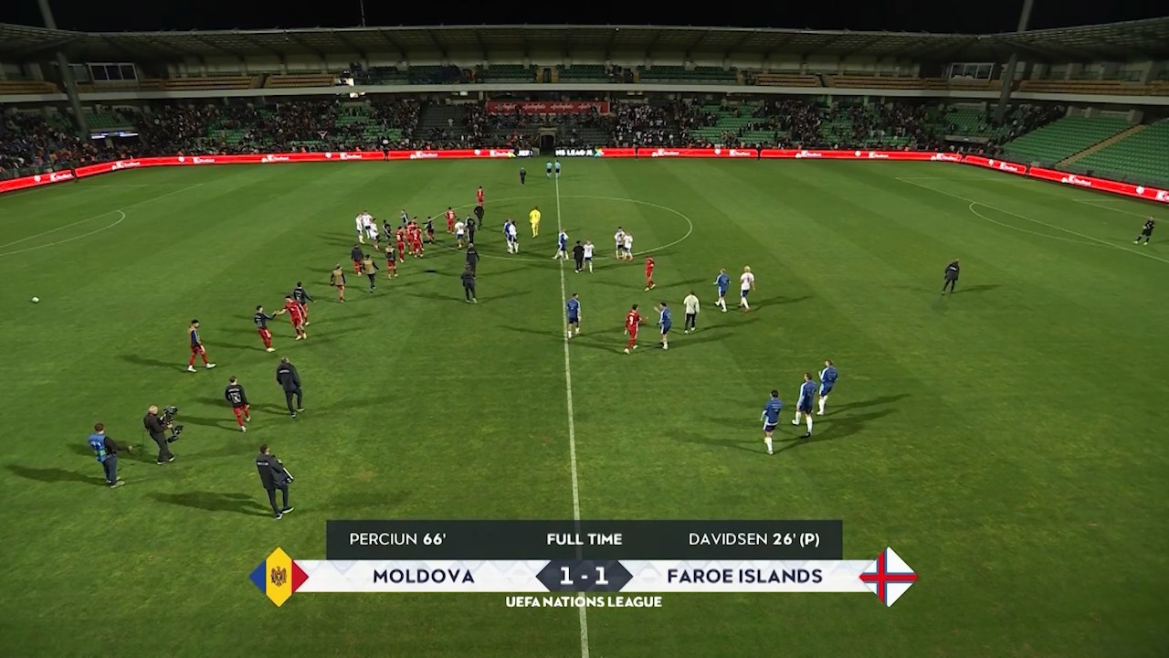 Moldova : Insulele Feroe, Liga Națiunilor, 29.09.2026