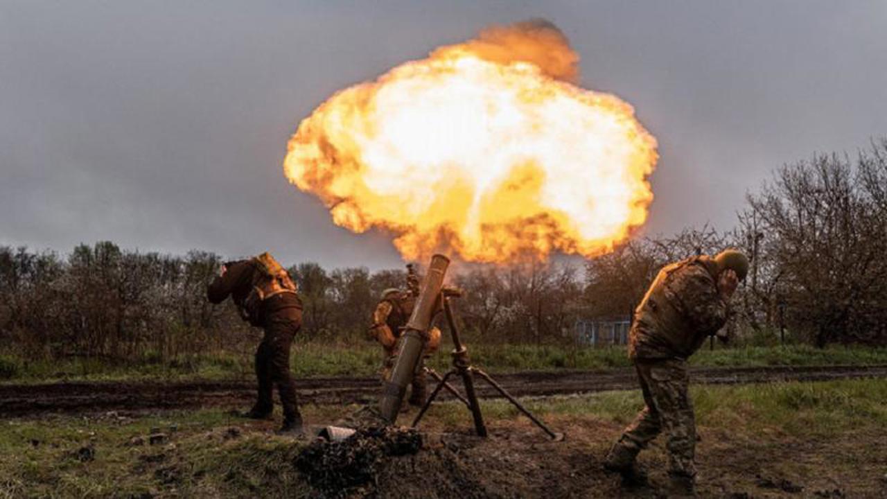 Ukraine: Difficult situation on the front, near the city of Ceasiv Iar in the east of the country